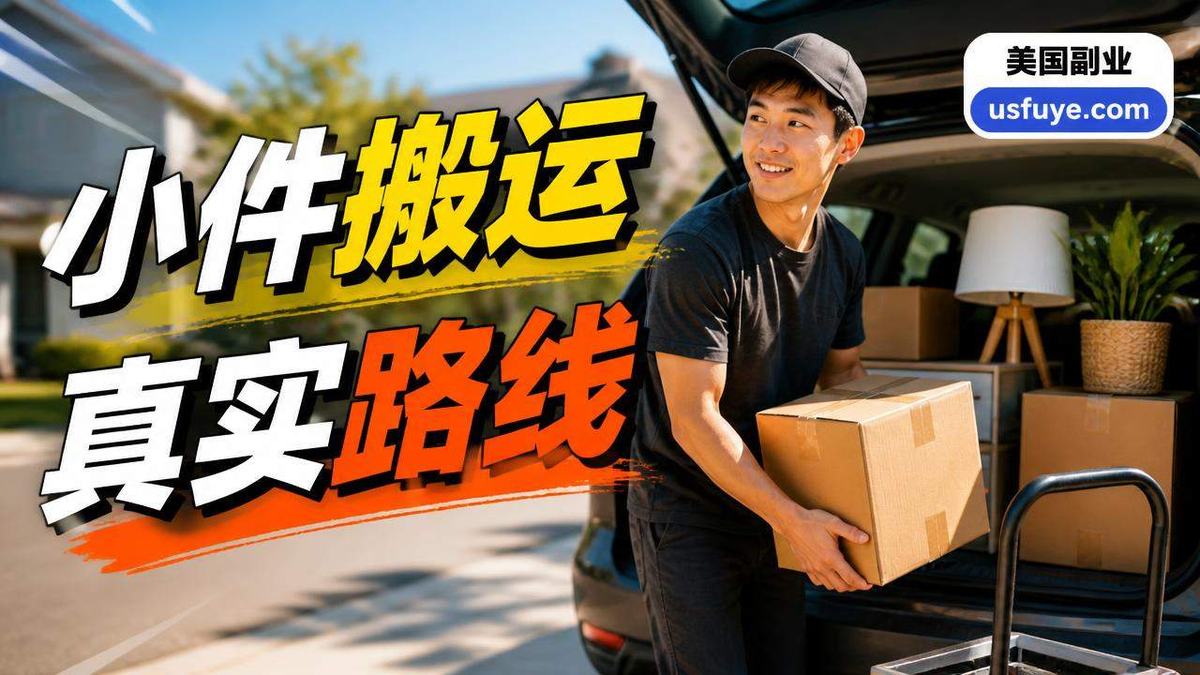 美国小件搬运副业怎么做:从小测试开始