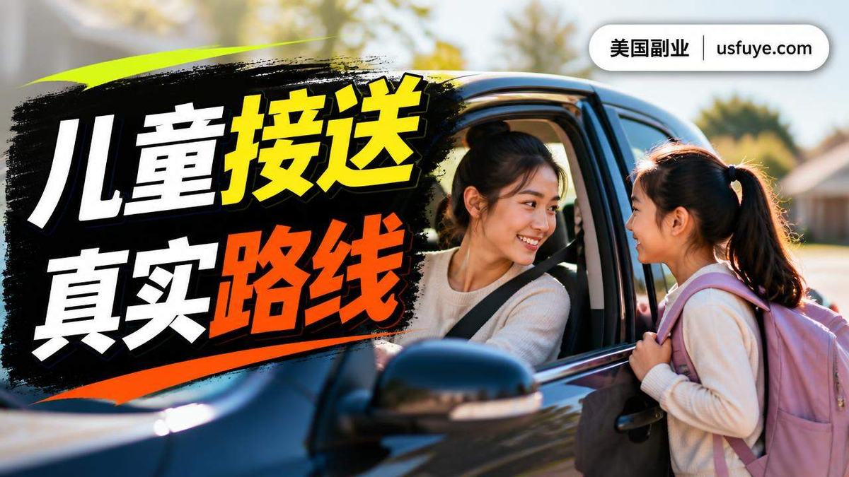 美国儿童接送副业怎么做:从小测试开始