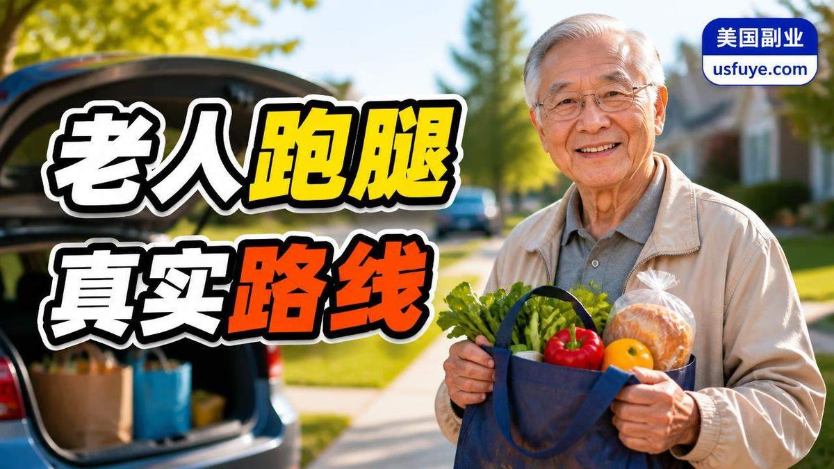 美国老人跑腿副业怎么做:从小测试开始