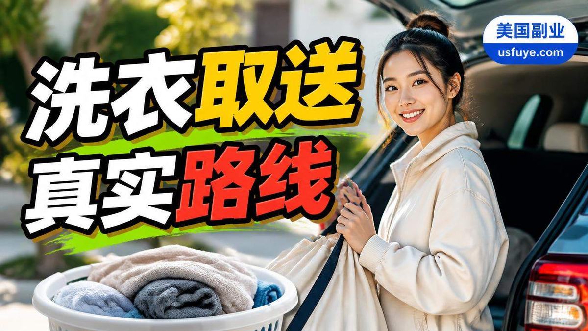 美国洗衣取送副业怎么做:从小测试开始