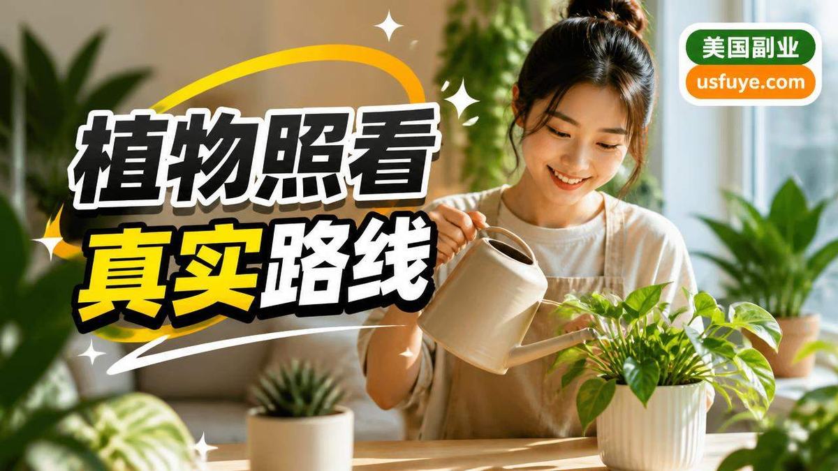美国植物照看副业怎么做:从小测试开始
