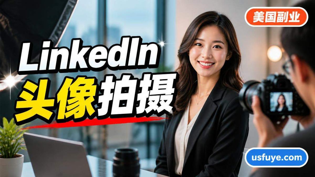美国LinkedIn 头像拍摄副业怎么做:从小测试开始