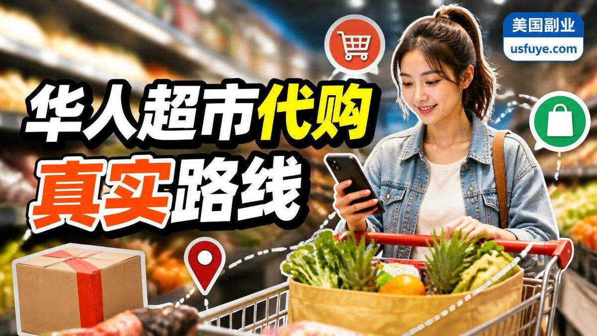 美国华人超市代购副业怎么做:从小测试开始