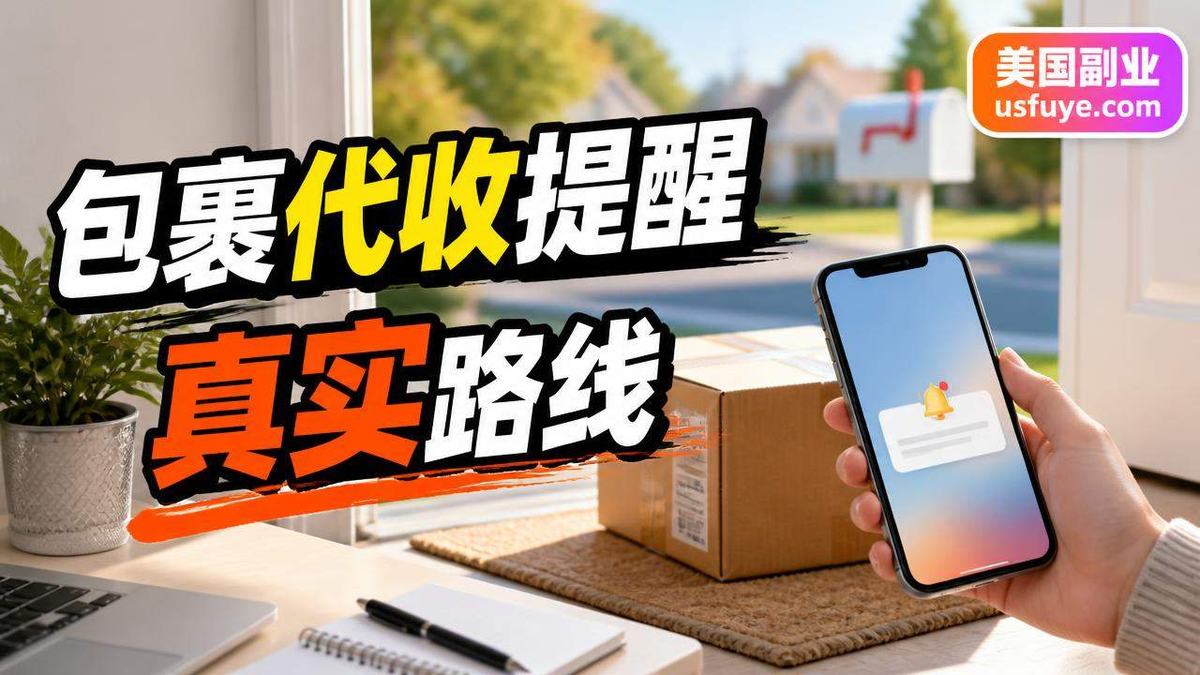 美国包裹代收提醒副业怎么做:从小测试开始