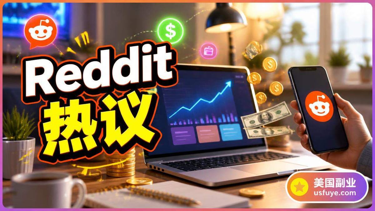 Reddit 热议:美国赚钱 App 和碎片收入里的「副业」值不值得试?