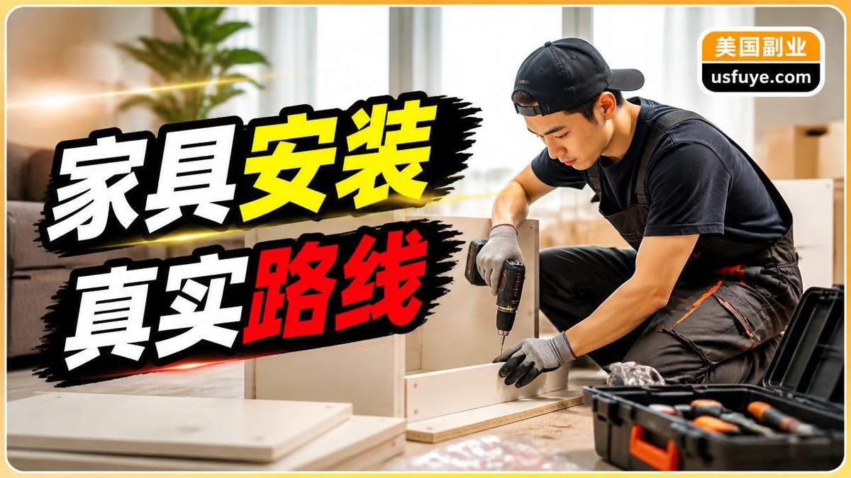 美国家具安装副业怎么做：从小测试开始