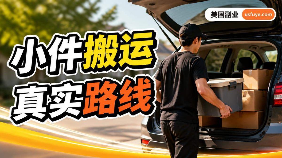 美国小件搬运副业怎么做：从小测试开始