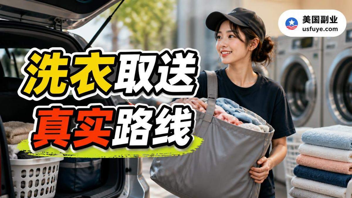 美国洗衣取送副业怎么做:从小测试开始