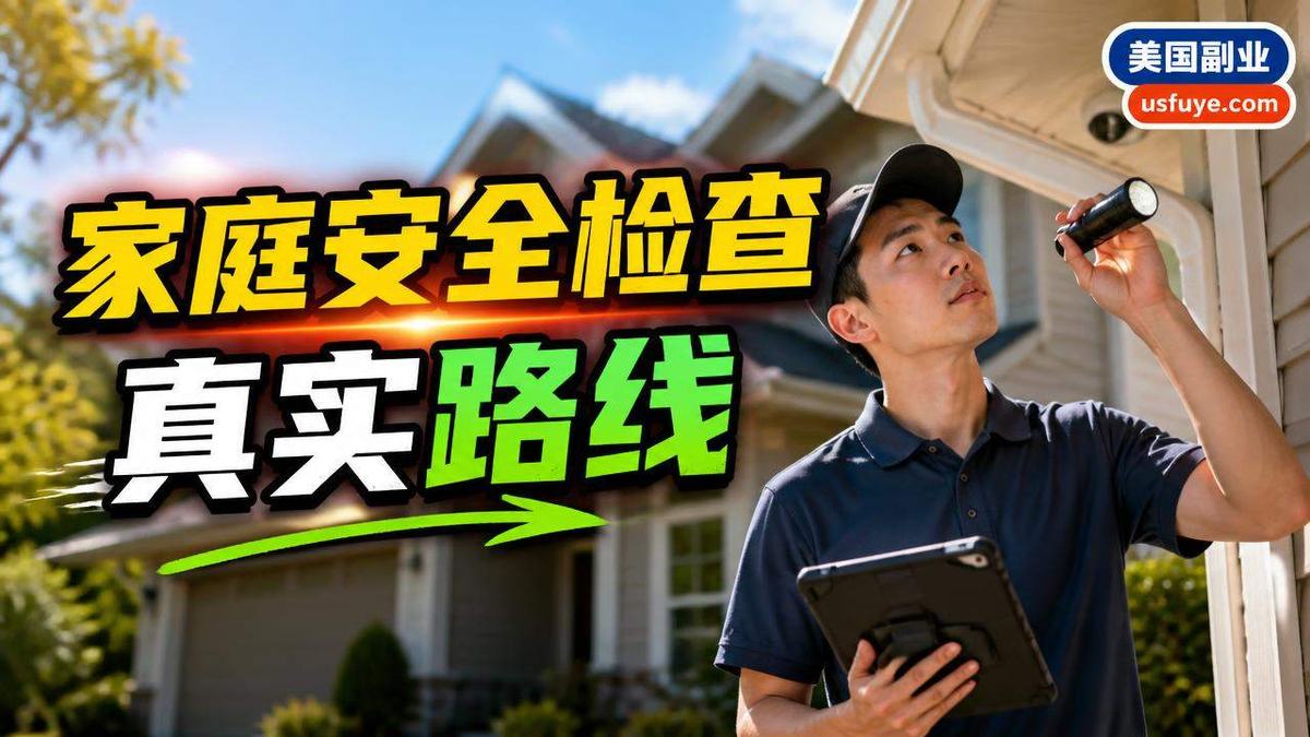 美国家庭安全检查副业怎么做：从小测试开始