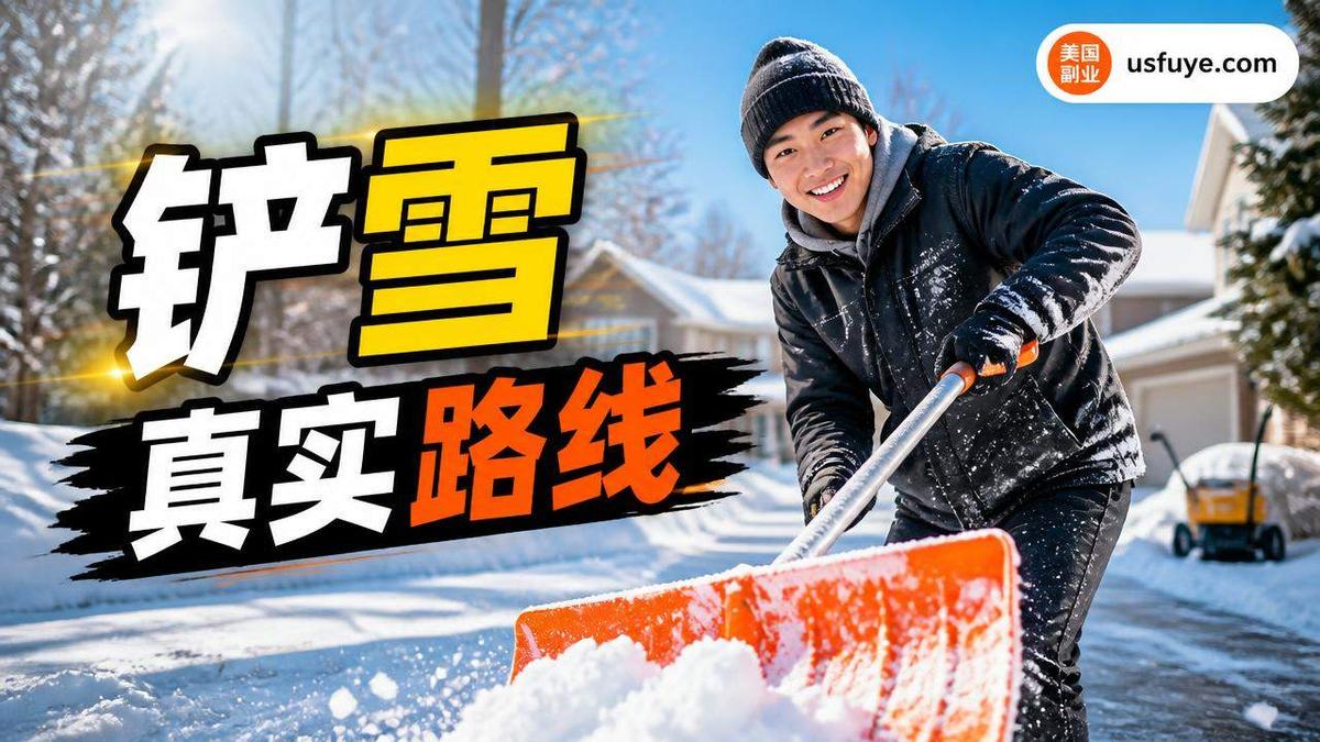美国铲雪小生意怎么开始:实用启动步骤与合规提醒
