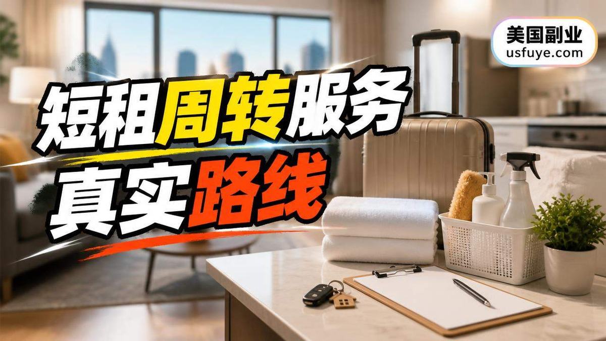 美国短租周转服务小生意怎么开始
