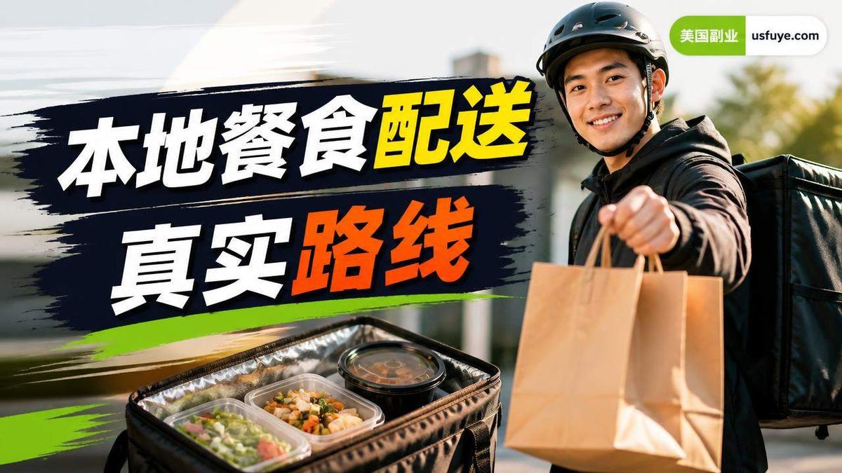美国本地餐食配送小生意怎么开始