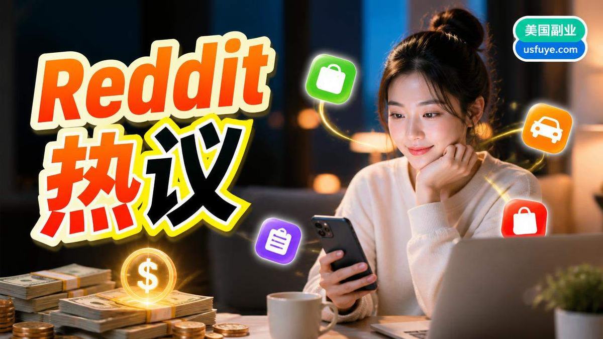 Reddit 热议:美国赚钱 App 和碎片收入里的「My son has a football game tonight and」值不值得试
