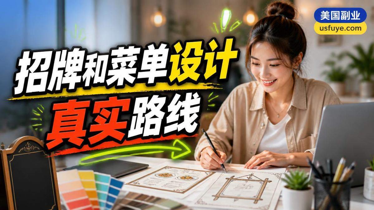 美国招牌和菜单设计小生意怎么开始