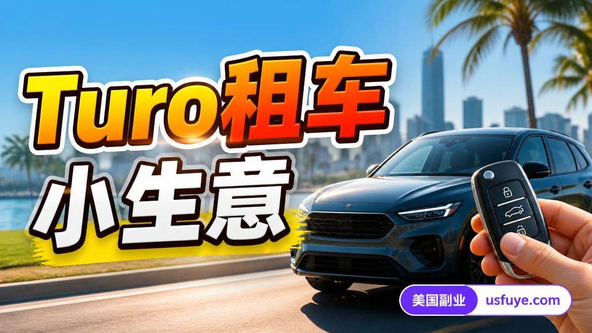美国Turo 车辆出租小生意怎么开始：第一周怎么试