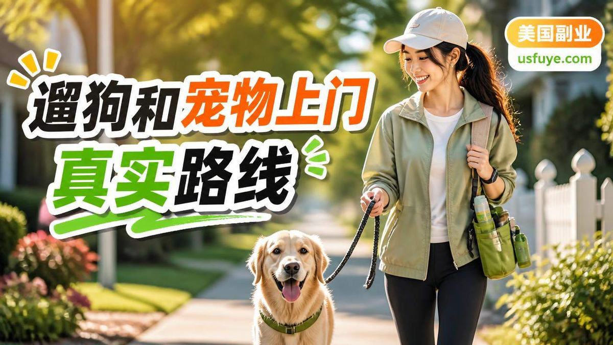 美国遛狗和宠物上门副业怎么做:从小测试开始