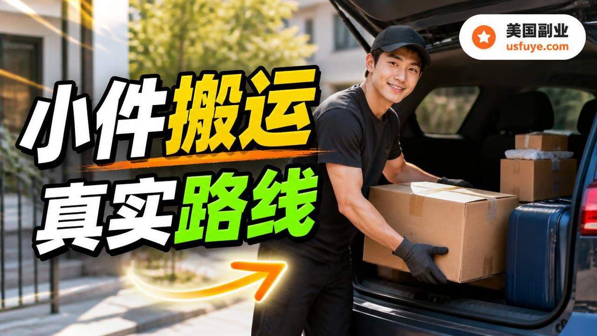 美国小件搬运副业怎么做:从小测试开始