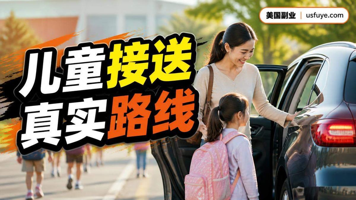美国儿童接送副业怎么做:从小测试开始