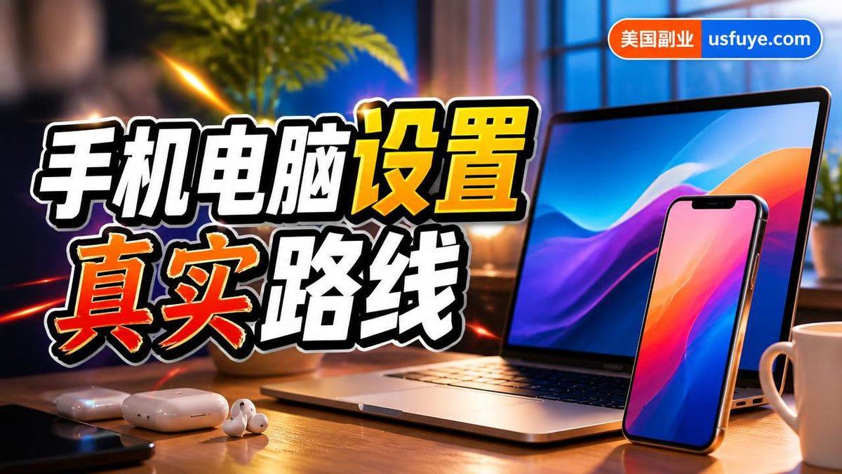 美国手机电脑设置副业怎么做:从小测试开始