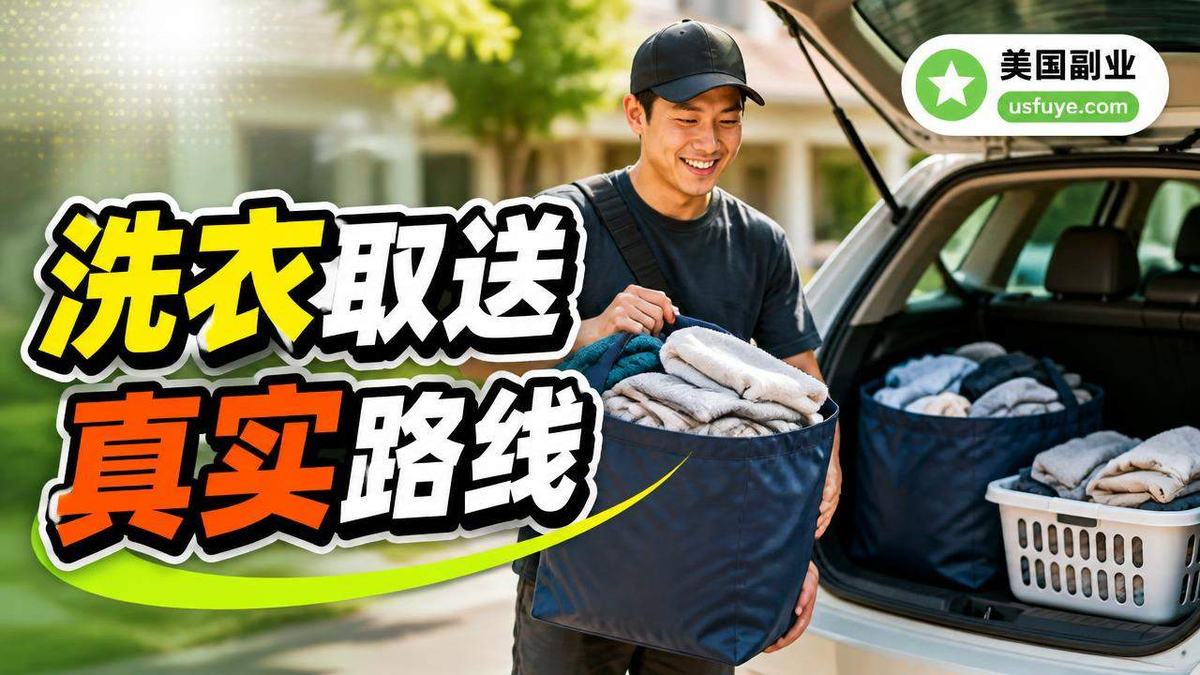 美国洗衣取送副业怎么做:从小测试开始