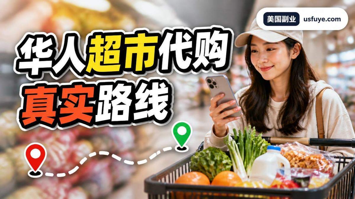美国华人超市代购副业怎么做:从小测试开始