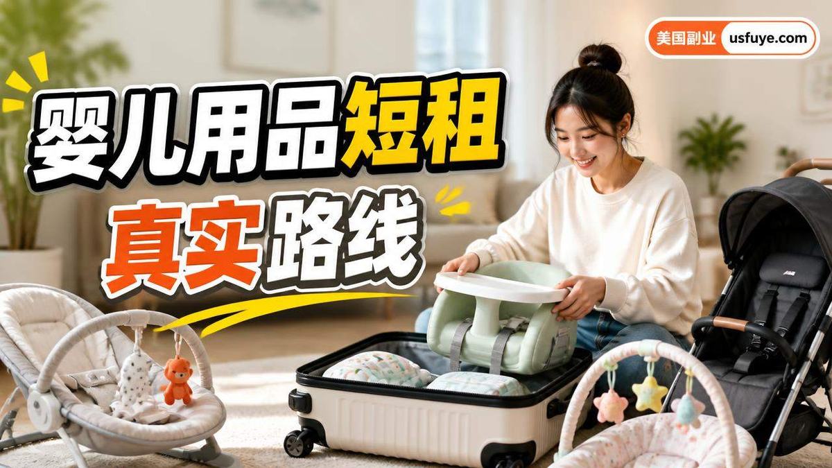 美国婴儿用品短租副业怎么做：从小测试开始