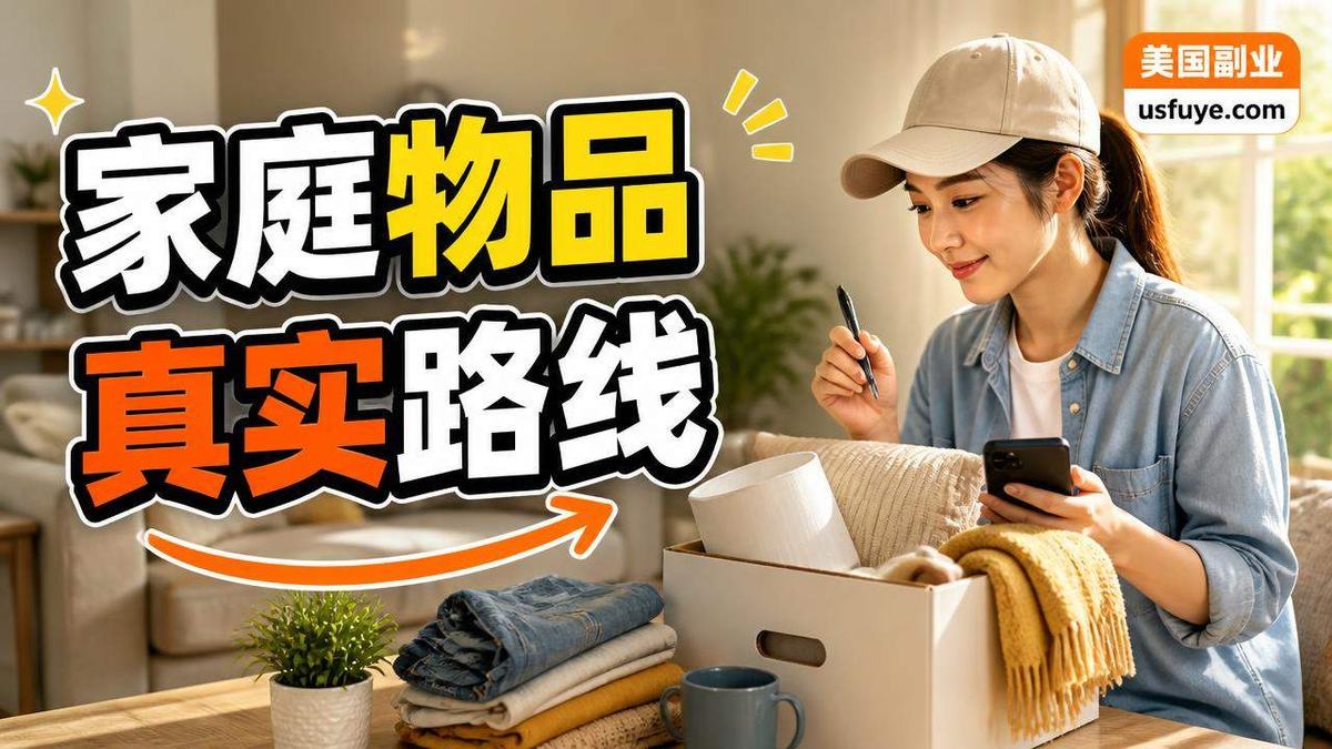 美国家庭物品清单副业怎么做:从小测试开始