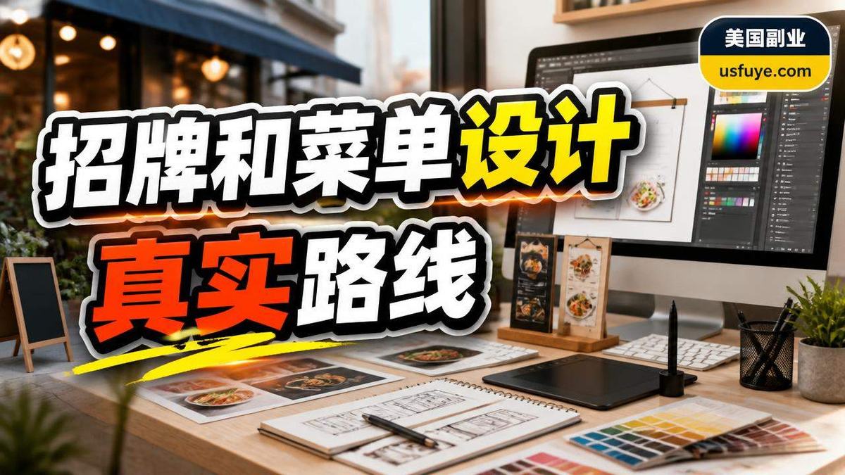 美国招牌和菜单设计小生意怎么开始