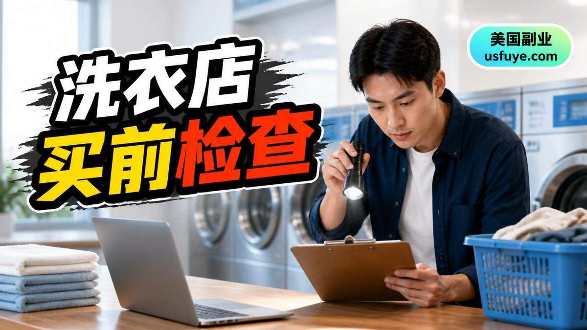 美国买洗衣店前检查小生意怎么开始