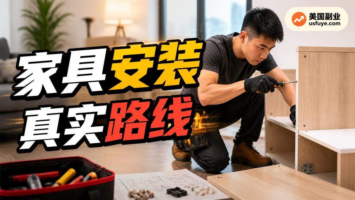 美国家具安装副业怎么做：从小测试开始