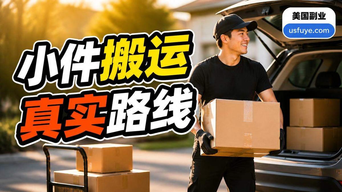美国小件搬运副业怎么做：从小测试开始