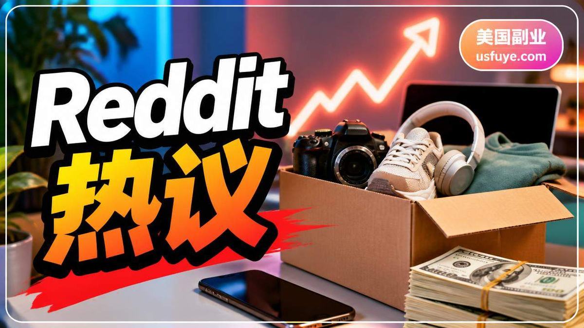 Reddit 热议:美国二手转卖和现金流里的「Good 副业 that takes little effort」值不值得试