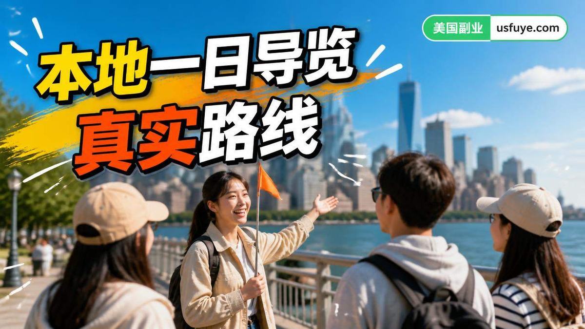 美国本地一日导览副业怎么做